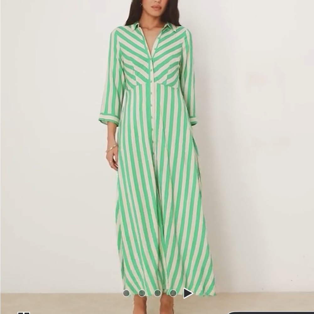 YAS Maxi Shirt Dress